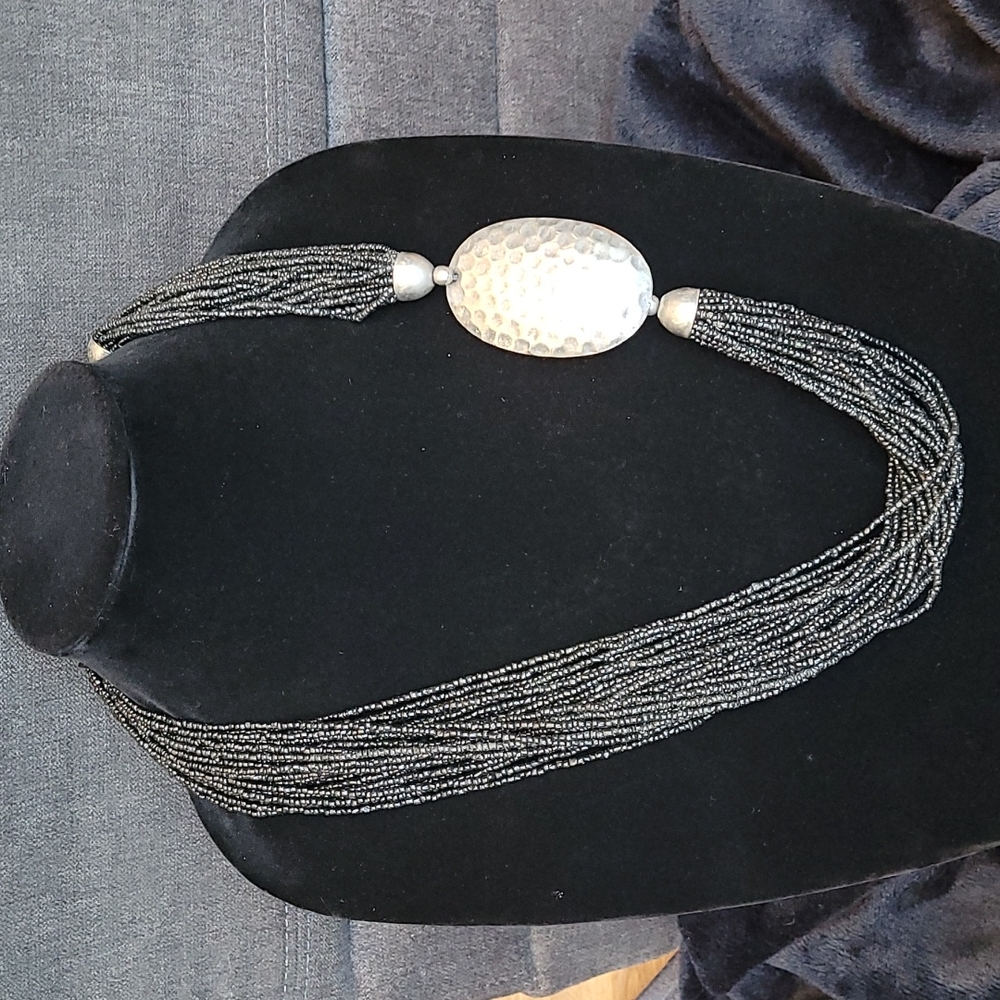 Beaded Statement Necklace